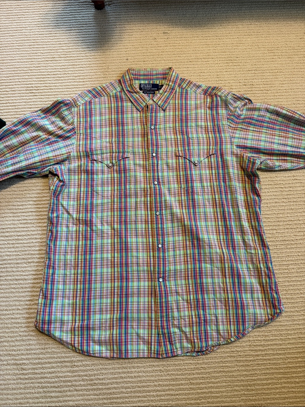 Ralph Lauren Multicolor Western Shirt